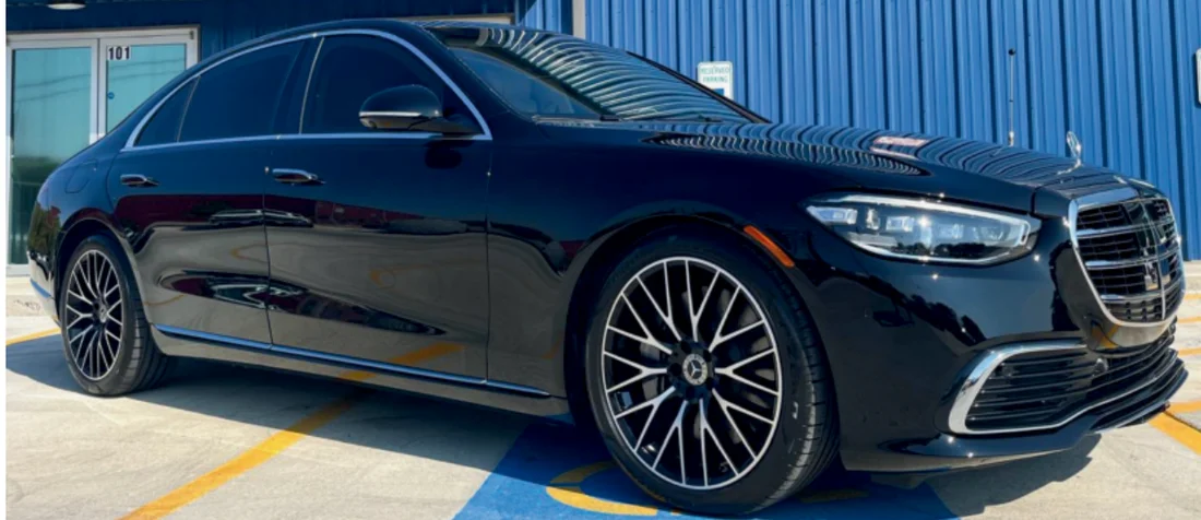 Mercedes-Benz Clase S blindado, entrega reciente